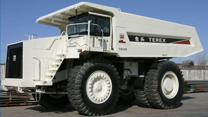 شاحنات قلابة صلبة Terex-TR100