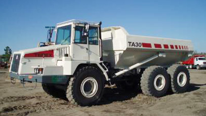 Camiones articulados Terex-TA30